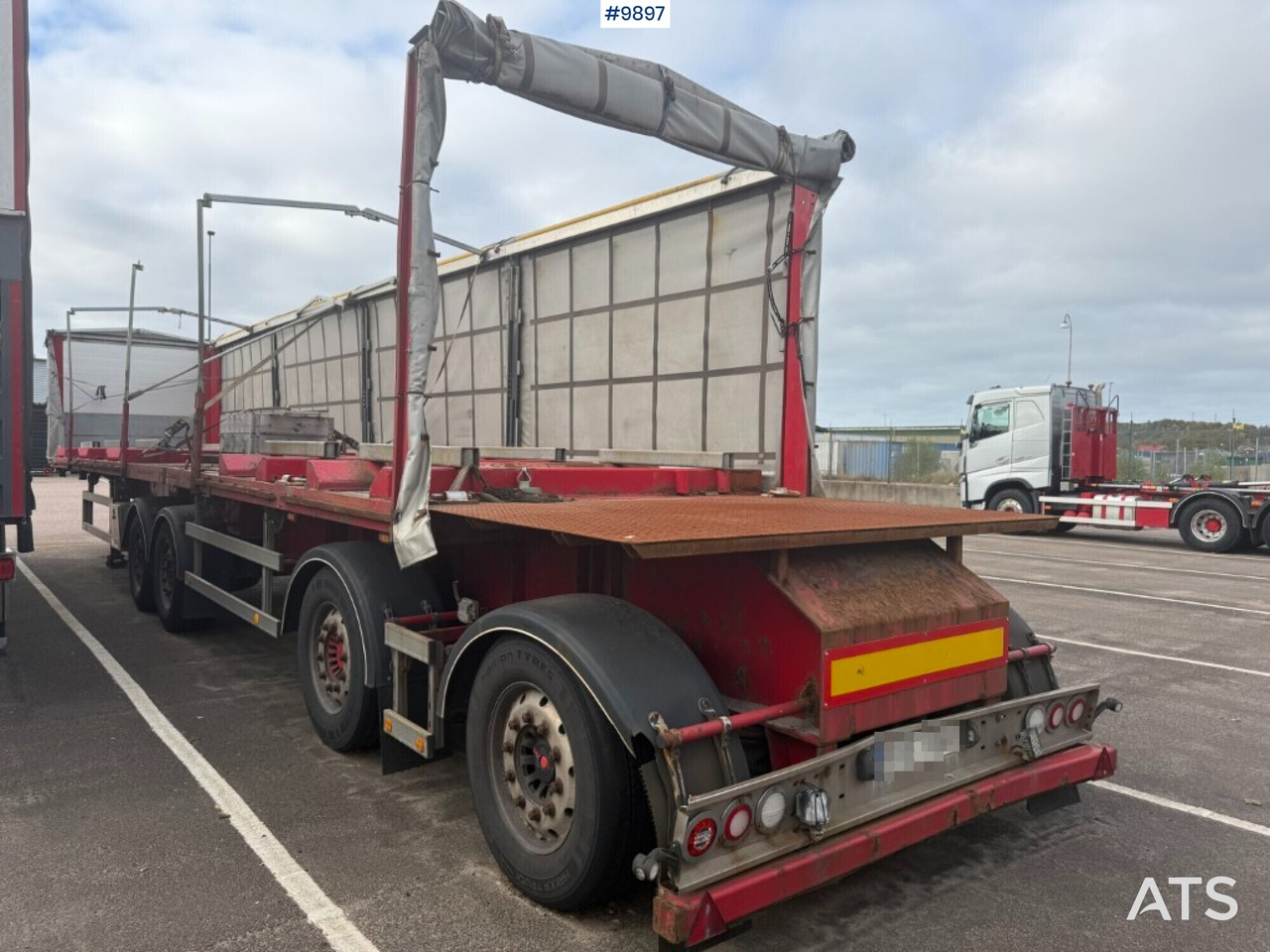 Specialtrailer HRD SPLB4N - Semi-remorque rideaux coulissants: photos 3 Specialtrailer HRD SPLB4N - Semi-remorque rideaux coulissants: photos 3