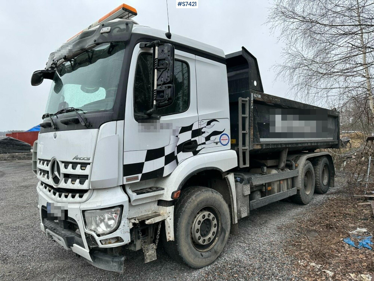 TIPPER TRUCK, MERCEDES-BENZ AROCS - Camion benne: photos 1 TIPPER TRUCK, MERCEDES-BENZ AROCS - Camion benne: photos 1