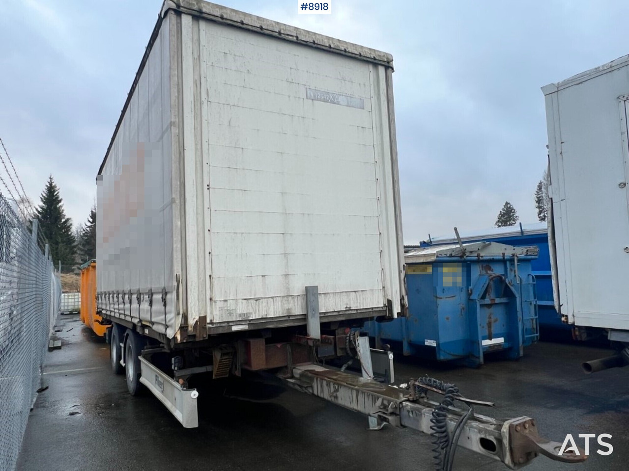Trailer - FLIEGL TWP 200J - Remorque rideaux coulissants: photos 2 Trailer - FLIEGL TWP 200J - Remorque rideaux coulissants: photos 2