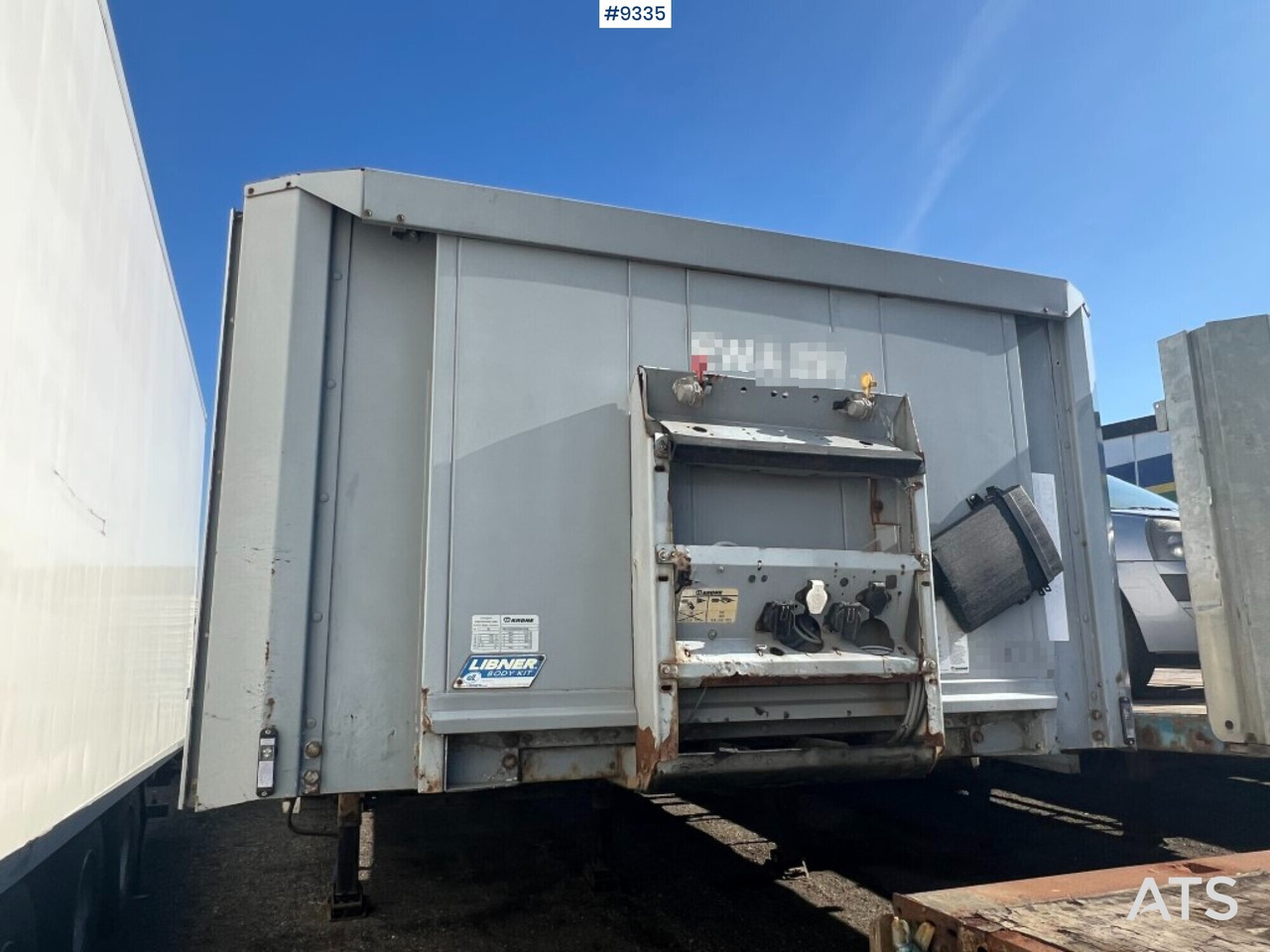 Trailer - KRONE - Semi-remorque plateau: photos 3 Trailer - KRONE - Semi-remorque plateau: photos 3