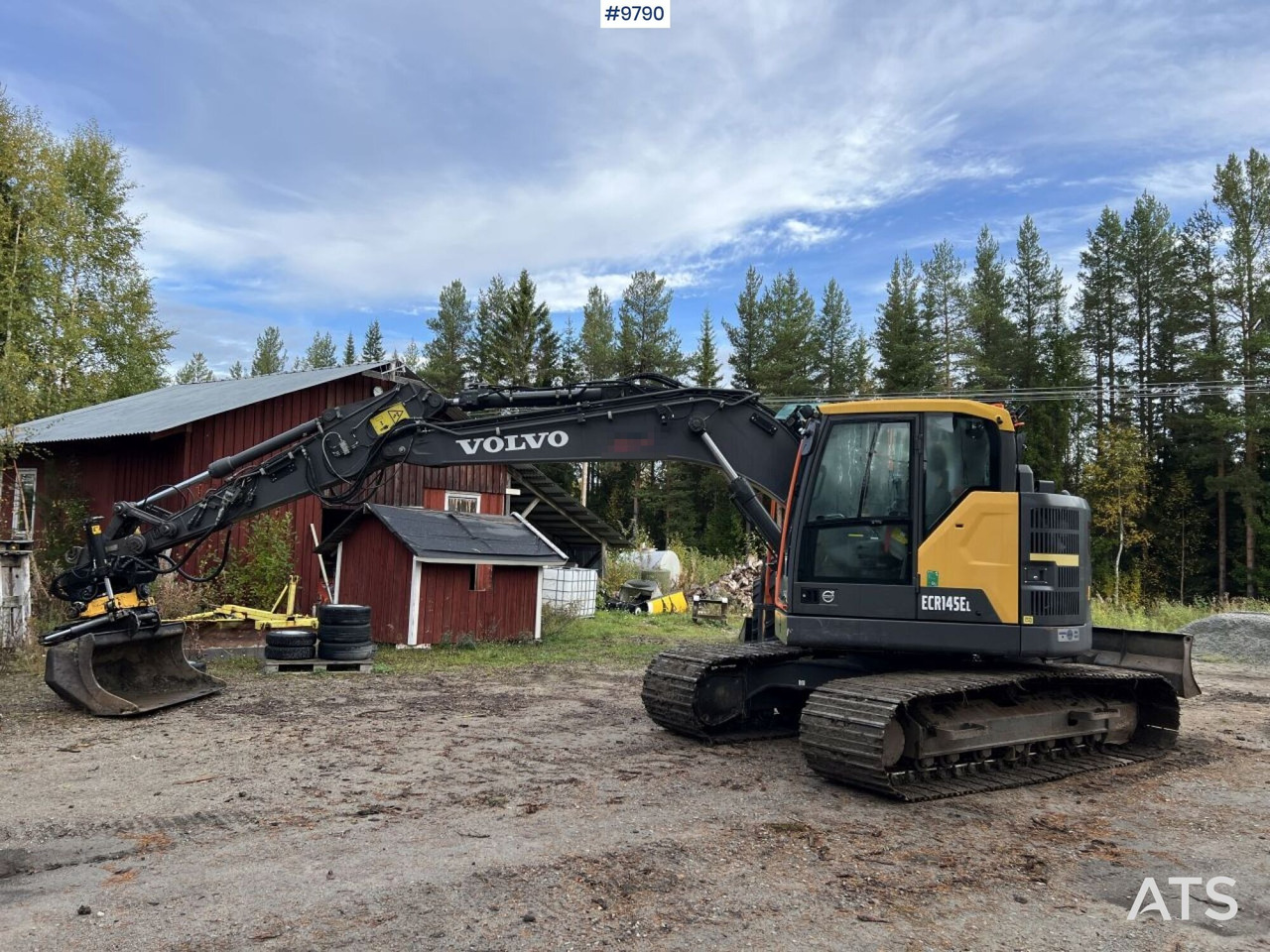 VOLVO ECR145 EL Excavator with attachments - Pelle sur chenille: photos 1 VOLVO ECR145 EL Excavator with attachments - Pelle sur chenille: photos 1