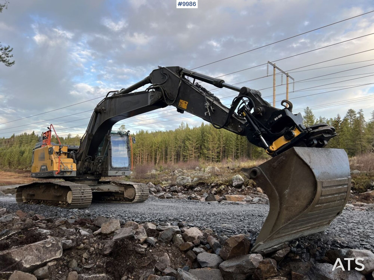 Volvo EC250EL Excavator with MOBA Excavation System, Rotor, and Bucket - Pelle sur chenille: photos 4 Volvo EC250EL Excavator with MOBA Excavation System, Rotor, and Bucket - Pelle sur chenille: photos 4
