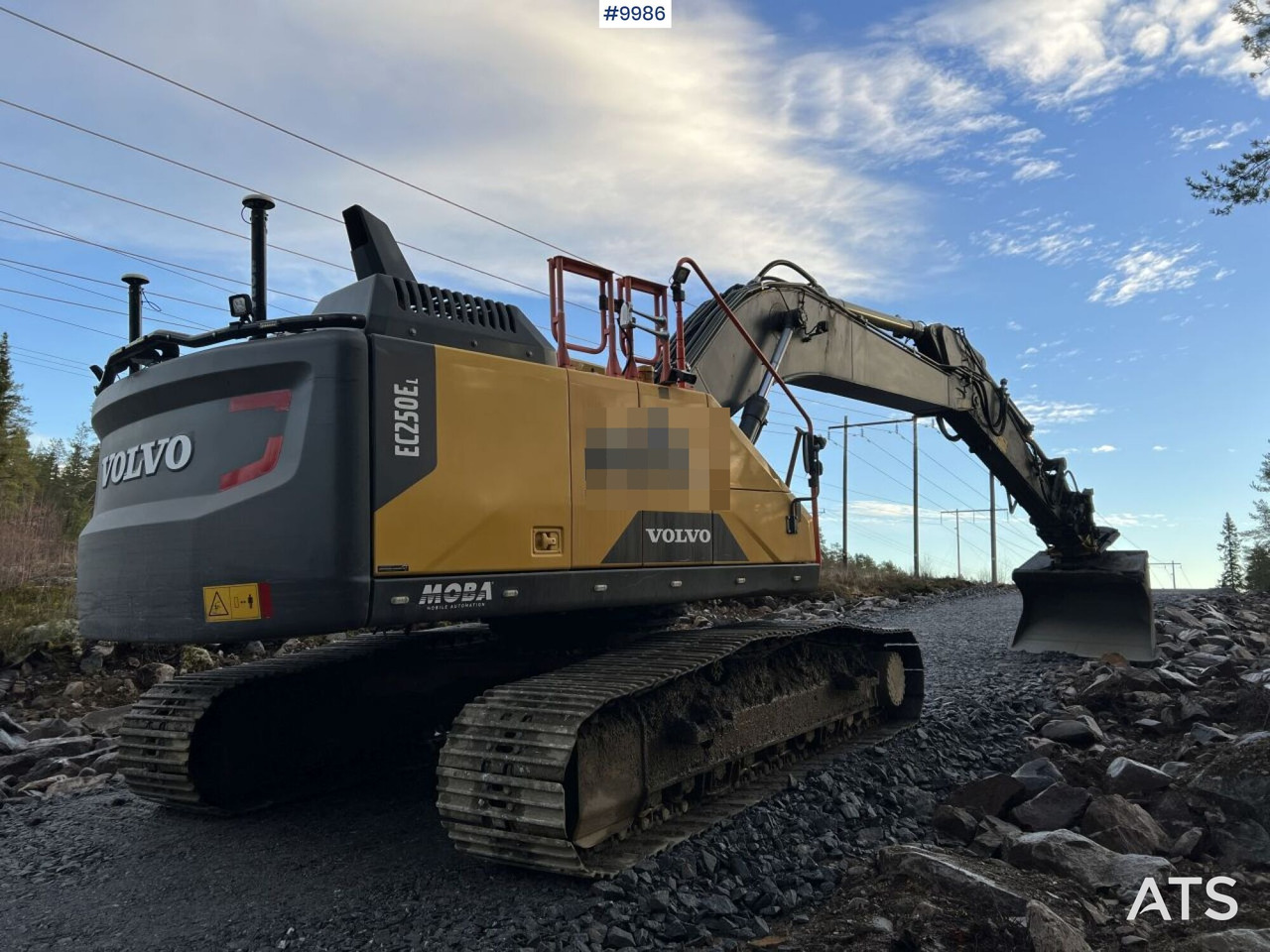 Volvo EC250EL Excavator with MOBA Excavation System, Rotor, and Bucket - Pelle sur chenille: photos 3 Volvo EC250EL Excavator with MOBA Excavation System, Rotor, and Bucket - Pelle sur chenille: photos 3
