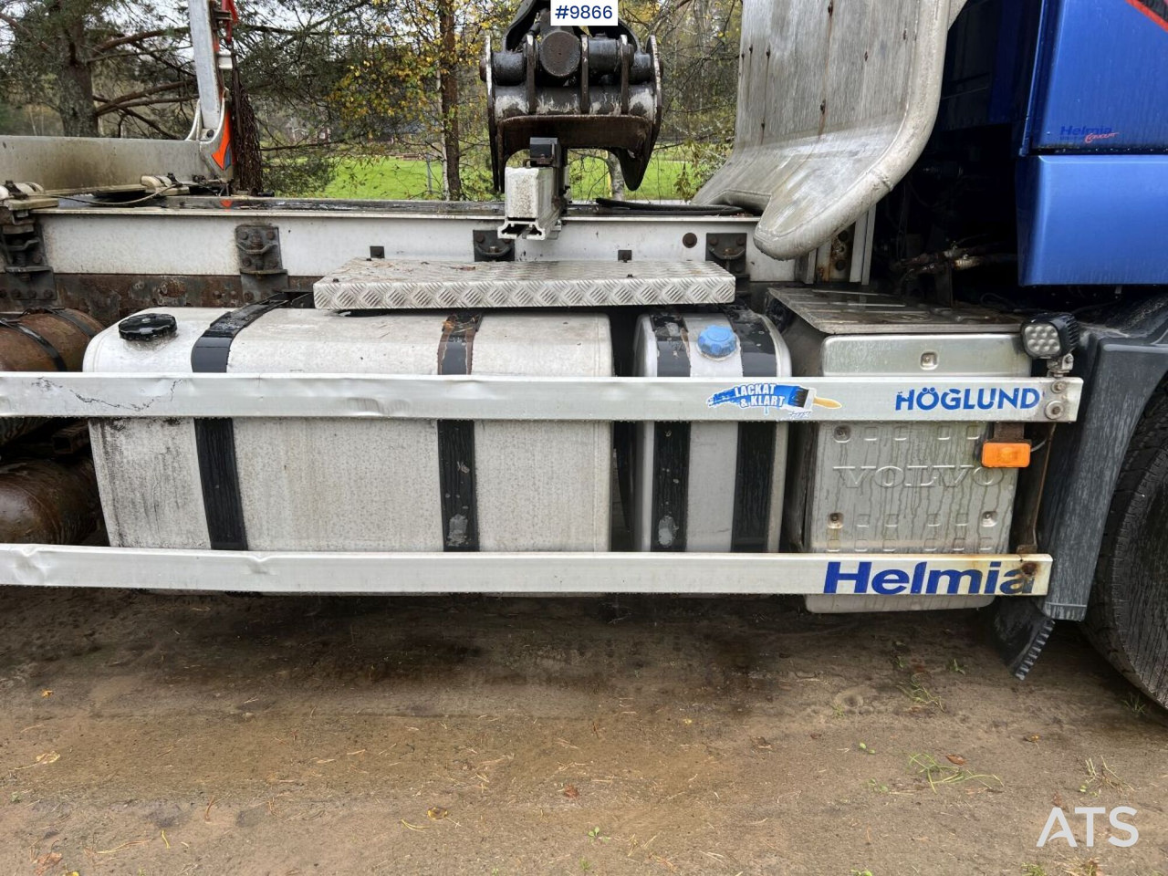Camion grumier Volvo FH D13 Timber truck with Palfinger M110 crane: photos 15 Camion grumier Volvo FH D13 Timber truck with Palfinger M110 crane: photos 15