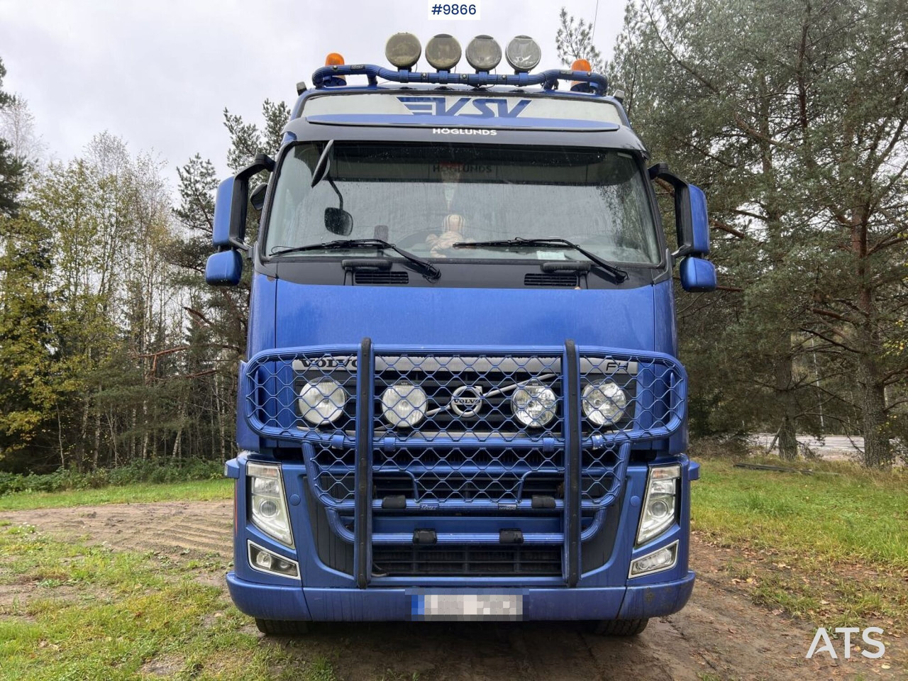 Camion grumier Volvo FH D13 Timber truck with Palfinger M110 crane: photos 13 Camion grumier Volvo FH D13 Timber truck with Palfinger M110 crane: photos 13