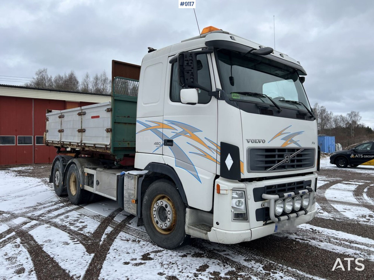 Volvo FH480 Laxo lock with flatbed (VIDEO) - Camion benne: photos 2 Volvo FH480 Laxo lock with flatbed (VIDEO) - Camion benne: photos 2