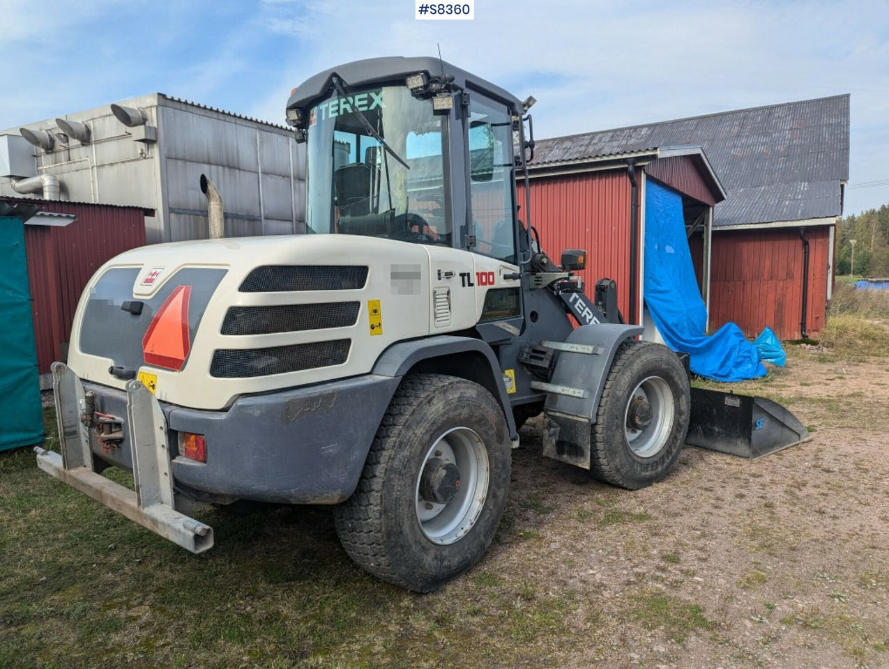 Wheeled Loader Terex TL100 with gear - Chargeuse sur pneus: photos 3 Wheeled Loader Terex TL100 with gear - Chargeuse sur pneus: photos 3