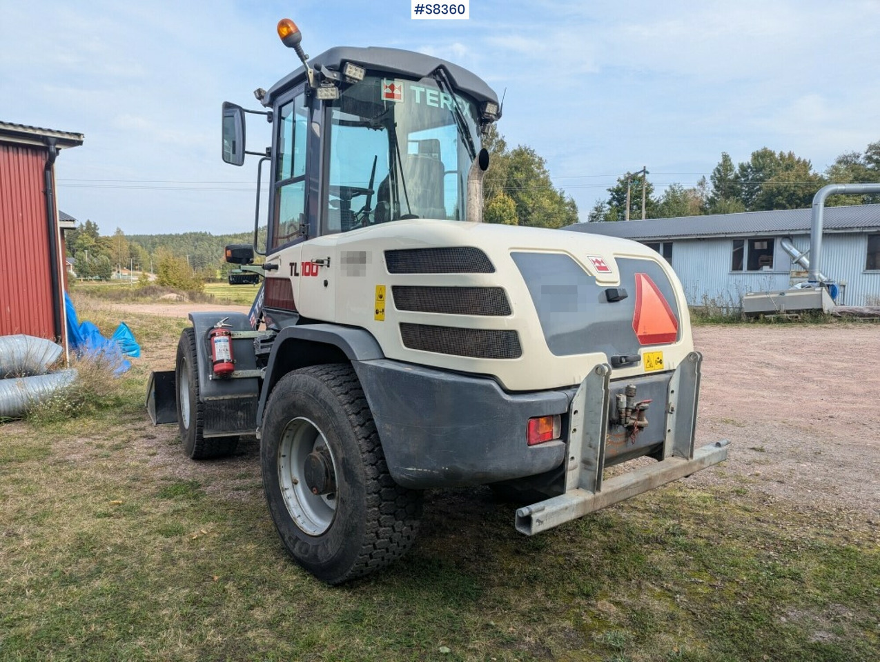Wheeled Loader Terex TL100 with gear - Chargeuse sur pneus: photos 4 Wheeled Loader Terex TL100 with gear - Chargeuse sur pneus: photos 4