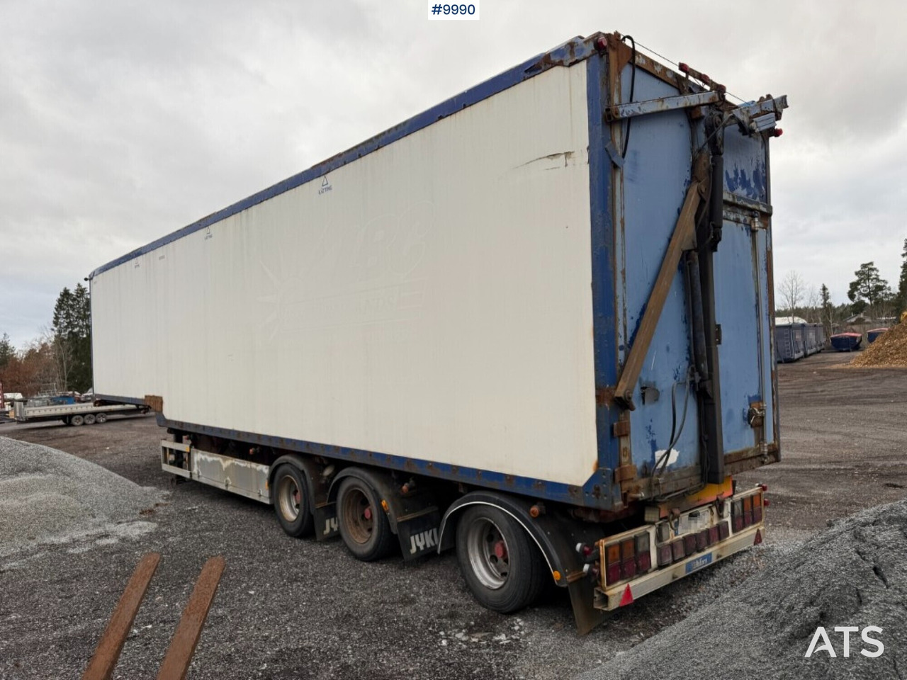 Wood chip trailer Kilafors TNRBM3CFTS-45-1 - Semi-remorque benne: photos 5 Wood chip trailer Kilafors TNRBM3CFTS-45-1 - Semi-remorque benne: photos 5