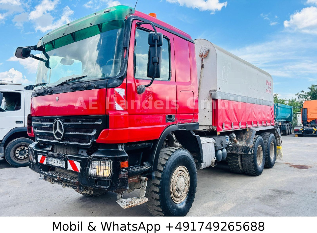Mercedes-Benz Actros MP3 3348 6x6 BB Bindemittelstreuer*Kamera - Camion: photos 1 Mercedes-Benz Actros MP3 3348 6x6 BB Bindemittelstreuer*Kamera - Camion: photos 1