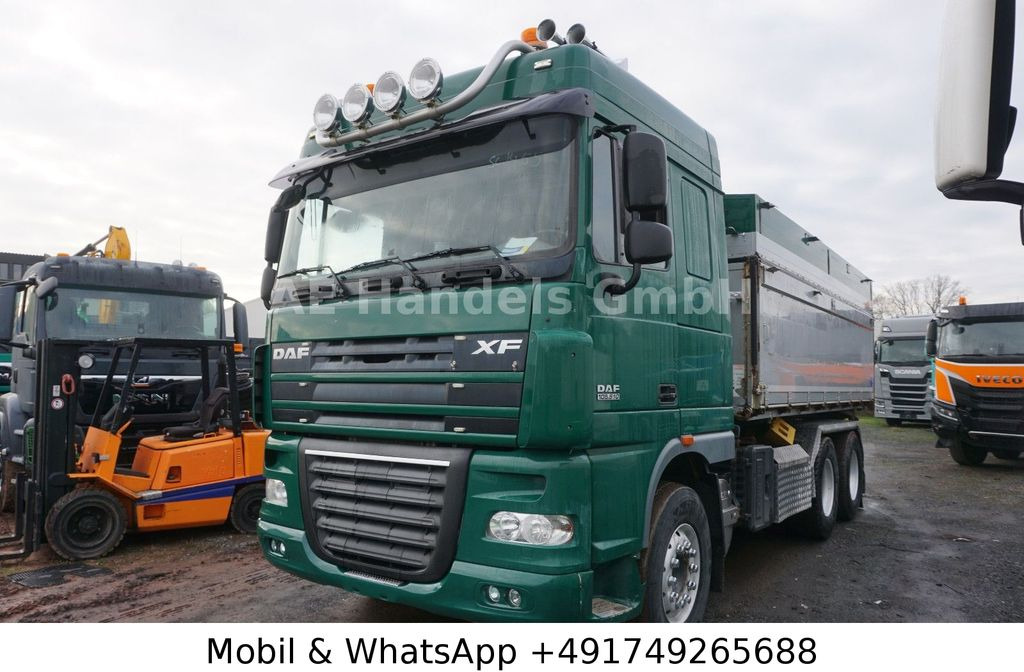 DAF XF 105.510 SC BL *Meiller-20m³/Alcoa/Rollplane - Camion benne: photos 1 DAF XF 105.510 SC BL *Meiller-20m³/Alcoa/Rollplane - Camion benne: photos 1