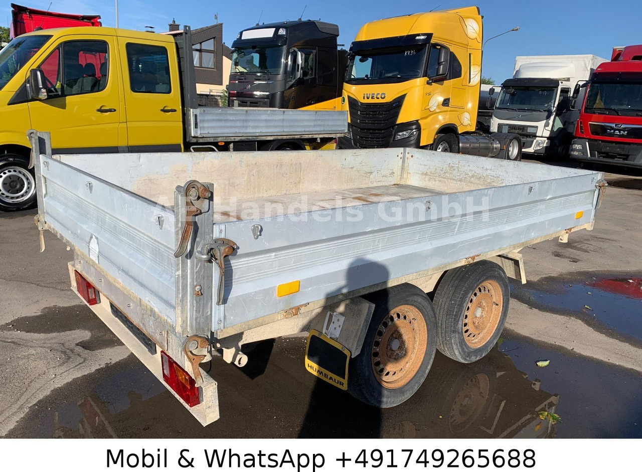 Humbaur SDAH 3-Seiten-Kipper+Tieflader Tandem off.Kasten - Remorque benne: photos 3 Humbaur SDAH 3-Seiten-Kipper+Tieflader Tandem off.Kasten - Remorque benne: photos 3