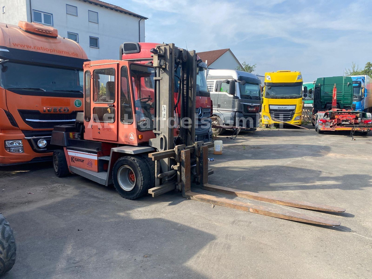 Kalmar DC7-600 Frontstapler *Seitenschieber/Duplex - Chariot élévateur diesel: photos 1 Kalmar DC7-600 Frontstapler *Seitenschieber/Duplex - Chariot élévateur diesel: photos 1