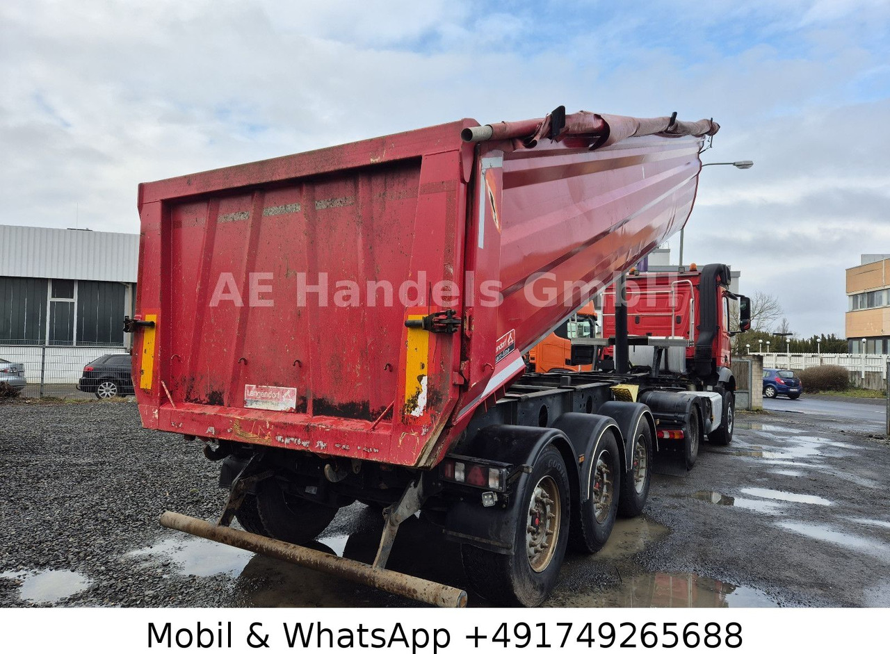 Langendorf NW-3 Stahl *26m³/1.Liftachse/Podest/Rollplane - Semi-remorque benne: photos 5 Langendorf NW-3 Stahl *26m³/1.Liftachse/Podest/Rollplane - Semi-remorque benne: photos 5