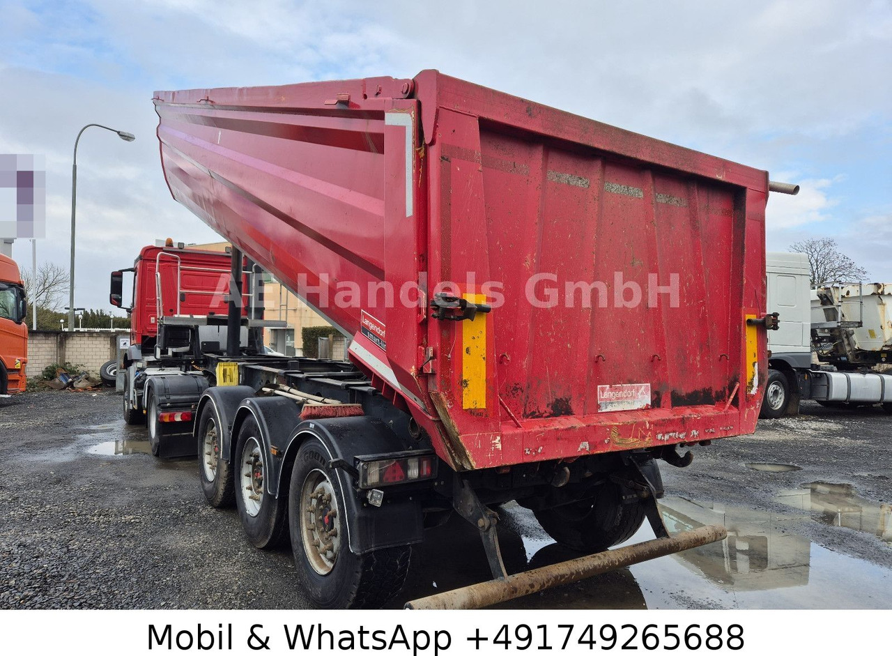 Langendorf NW-3 Stahl *26m³/1.Liftachse/Podest/Rollplane - Semi-remorque benne: photos 3 Langendorf NW-3 Stahl *26m³/1.Liftachse/Podest/Rollplane - Semi-remorque benne: photos 3