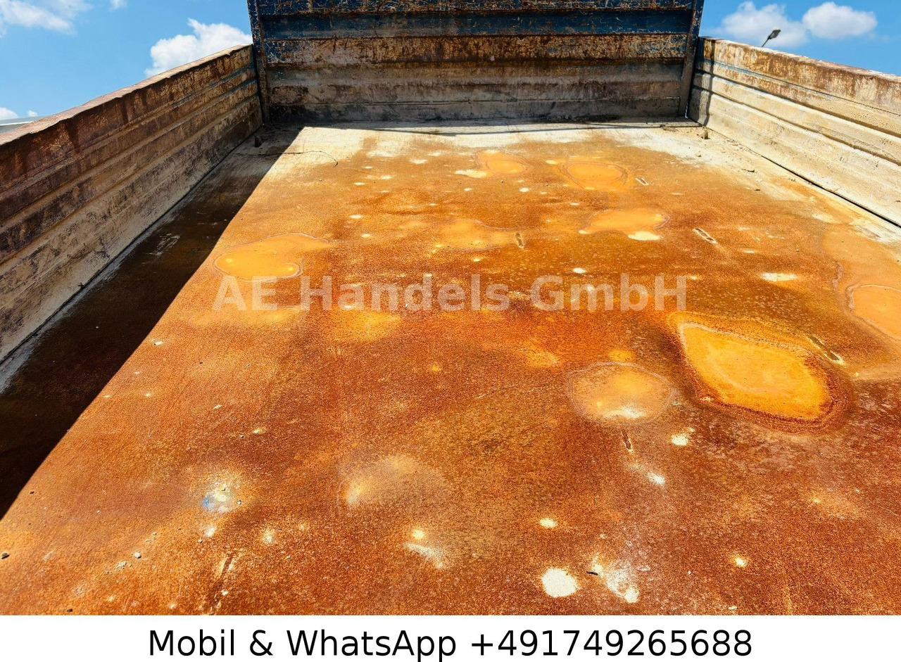 Véhicule utilitaire benne MAN LE 8.180 BB *Manual/Analog/MEILLER-4m³/TÜV-03.26: photos 14