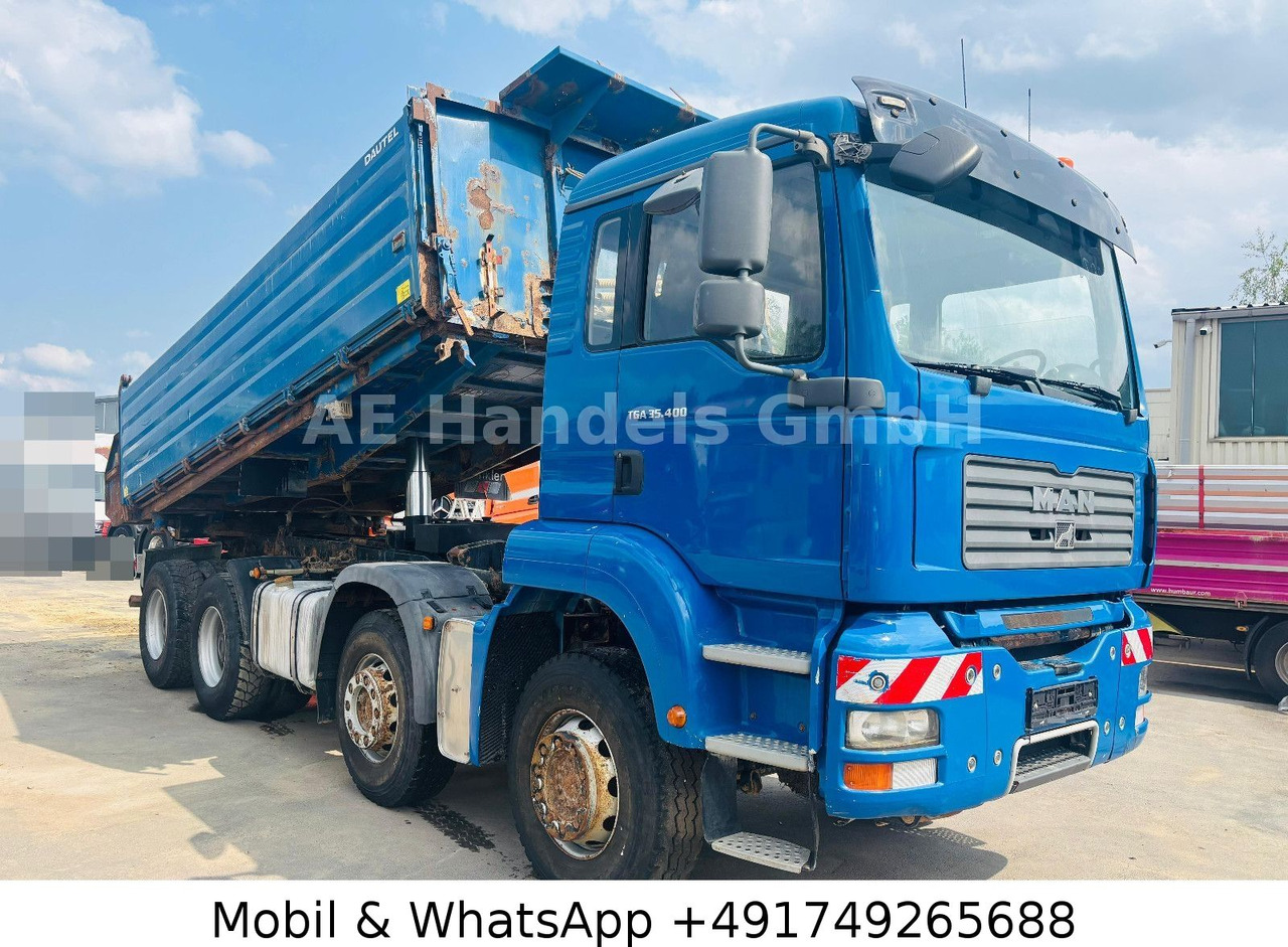 MAN TGA 35.400 BB 8x4 Dautel *Manual/AHK/Klima - Camion benne: photos 1 MAN TGA 35.400 BB 8x4 Dautel *Manual/AHK/Klima - Camion benne: photos 1