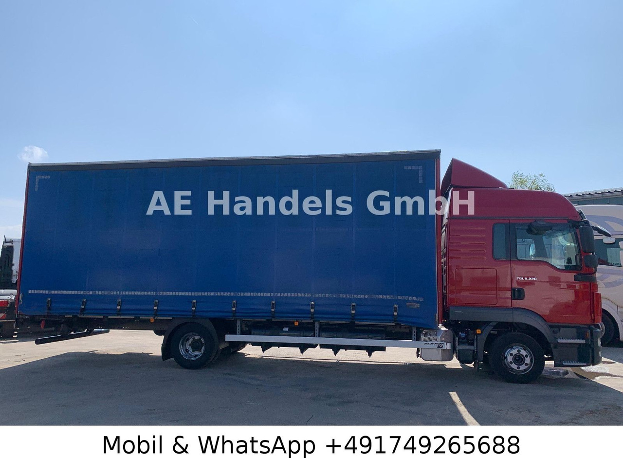 MAN TGL 8.220 L BL P+P *Tautliner/2xTank/AHK/LDW - Véhicule utilitaire plateau baché: photos 2 MAN TGL 8.220 L BL P+P *Tautliner/2xTank/AHK/LDW - Véhicule utilitaire plateau baché: photos 2