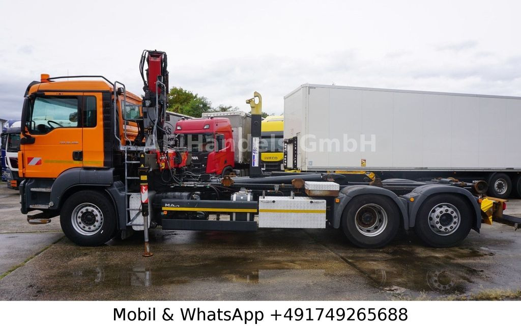 Camion ampliroll, Camion grue MAN TGS 26.400 BL *Hyva-20.60S/HMF-1444-22/Lenk+Lift: photos 6