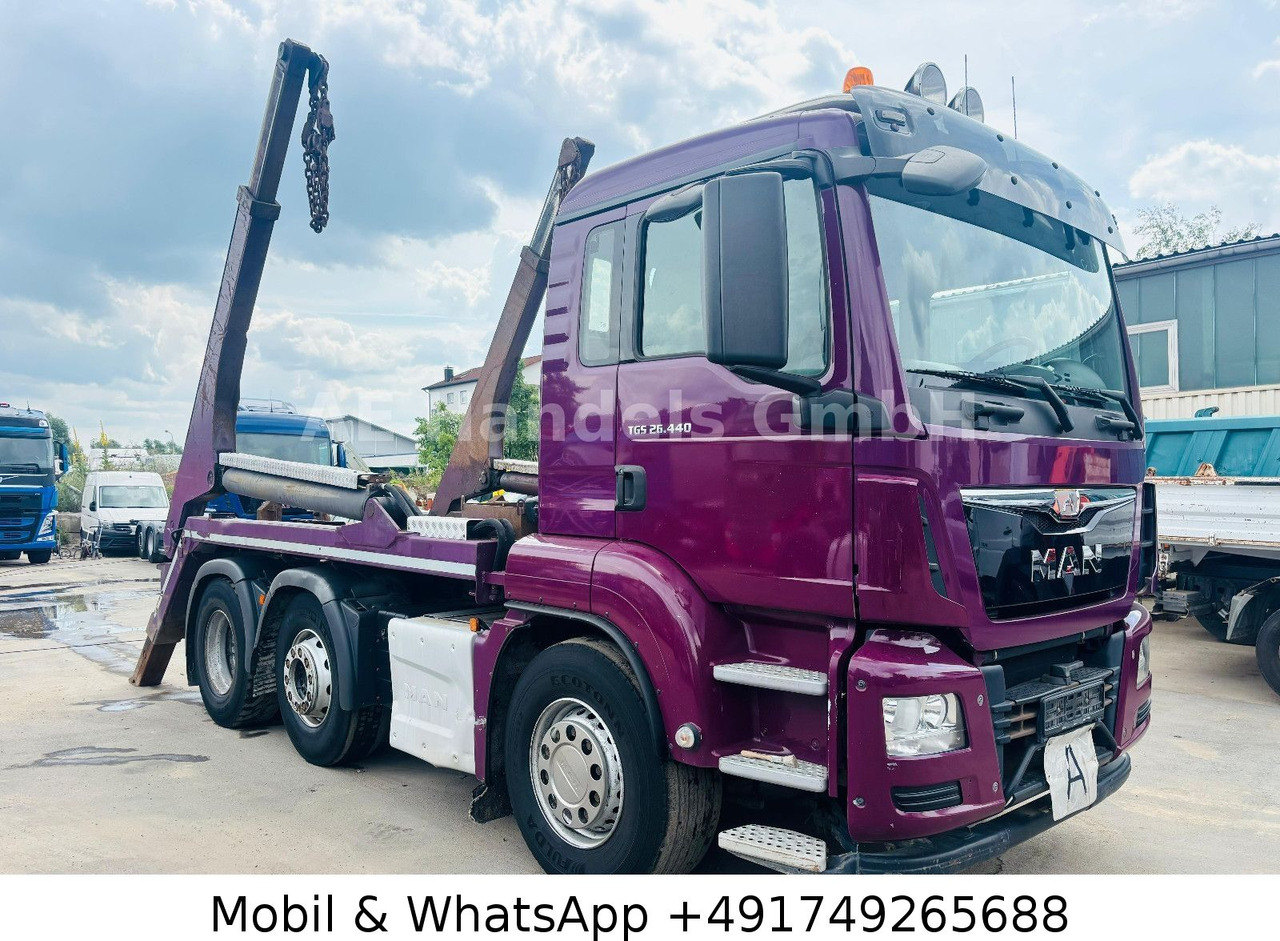 MAN TGS 26.440 BL 6x2 *Retarder/HYVA-NG2018TAXL - Camion benne, Camion grue: photos 1 MAN TGS 26.440 BL 6x2 *Retarder/HYVA-NG2018TAXL - Camion benne, Camion grue: photos 1