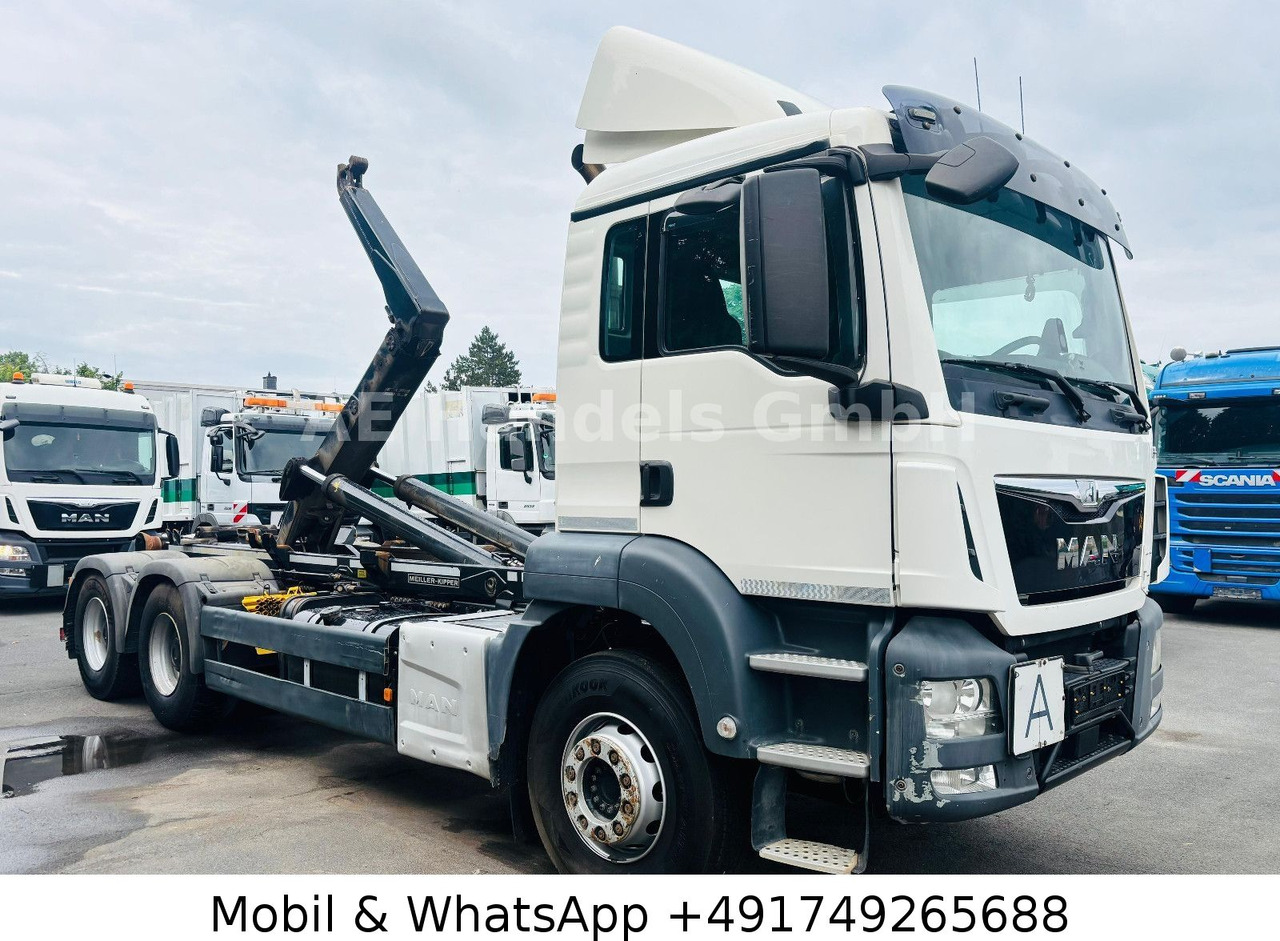 MAN TGS 26.440 BL 6x4 *Retarder/MEILLER-RK-20.65 - Camion ampliroll, Camion grue: photos 1 MAN TGS 26.440 BL 6x4 *Retarder/MEILLER-RK-20.65 - Camion ampliroll, Camion grue: photos 1