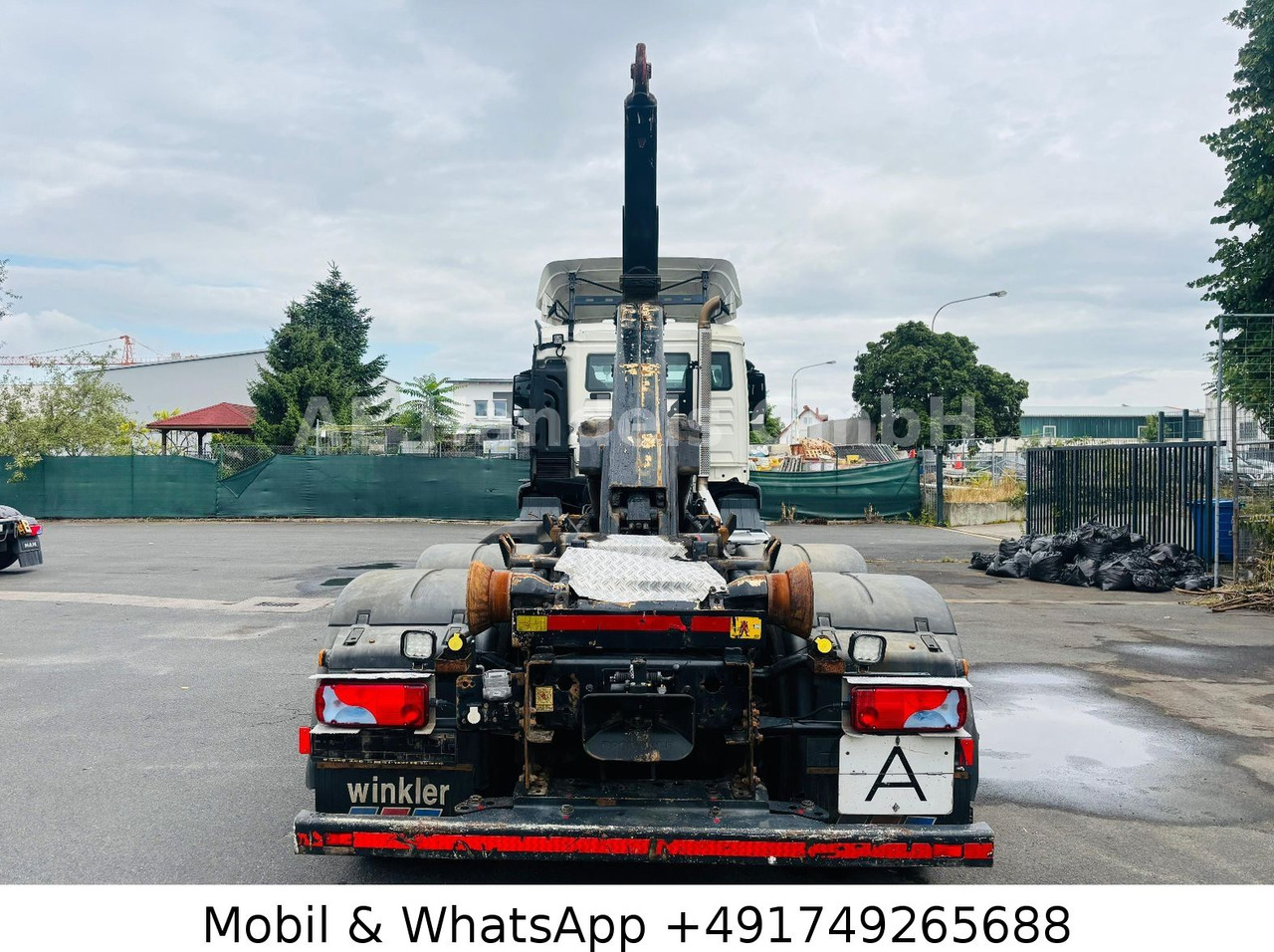 MAN TGS 26.440 BL 6x4 *Retarder/MEILLER-RK-20.65 - Camion ampliroll, Camion grue: photos 4 MAN TGS 26.440 BL 6x4 *Retarder/MEILLER-RK-20.65 - Camion ampliroll, Camion grue: photos 4
