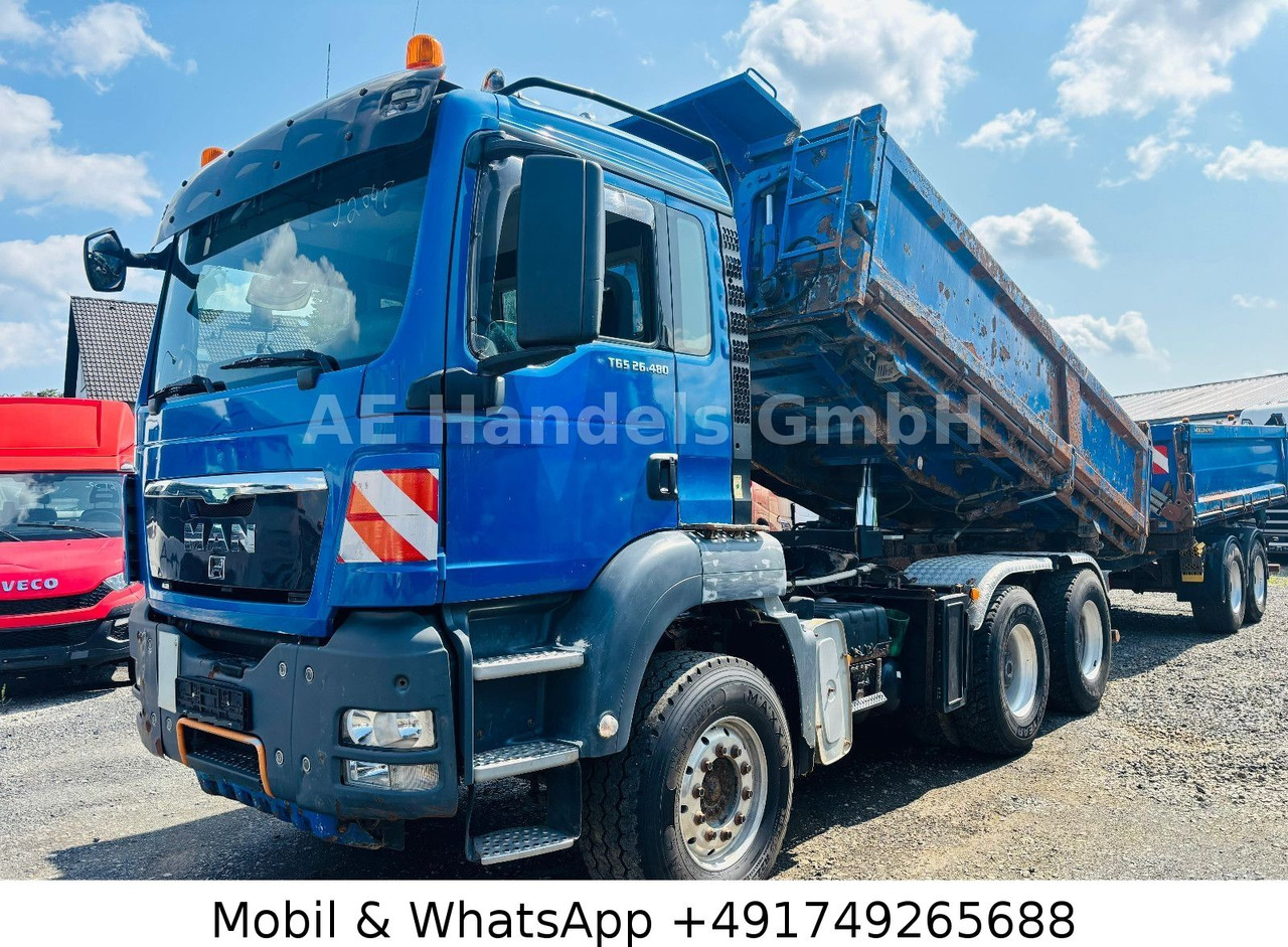 MAN TGS 26.480 BL 6x4 Dautel *Manual/Bordmatik/AHK - Camion benne: photos 1 MAN TGS 26.480 BL 6x4 Dautel *Manual/Bordmatik/AHK - Camion benne: photos 1