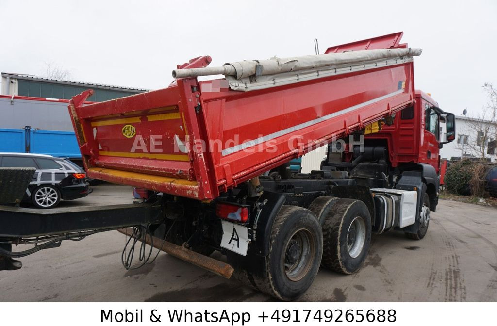 MAN TGS 26.500 XLX BB 6x4 *Pritarder/MEILLER-10m³/AP - Camion benne: photos 4 MAN TGS 26.500 XLX BB 6x4 *Pritarder/MEILLER-10m³/AP - Camion benne: photos 4