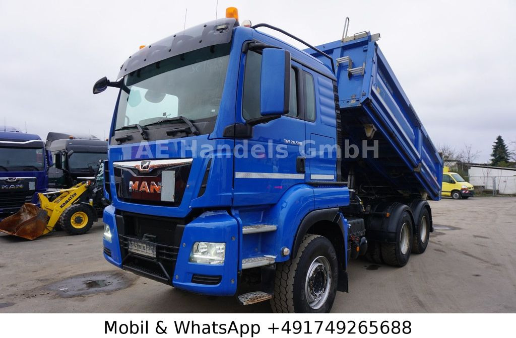 MAN TGS 26.500 XLX BL 6x4 *Manual/Pritarder/Bormatik - Camion benne: photos 1 MAN TGS 26.500 XLX BL 6x4 *Manual/Pritarder/Bormatik - Camion benne: photos 1