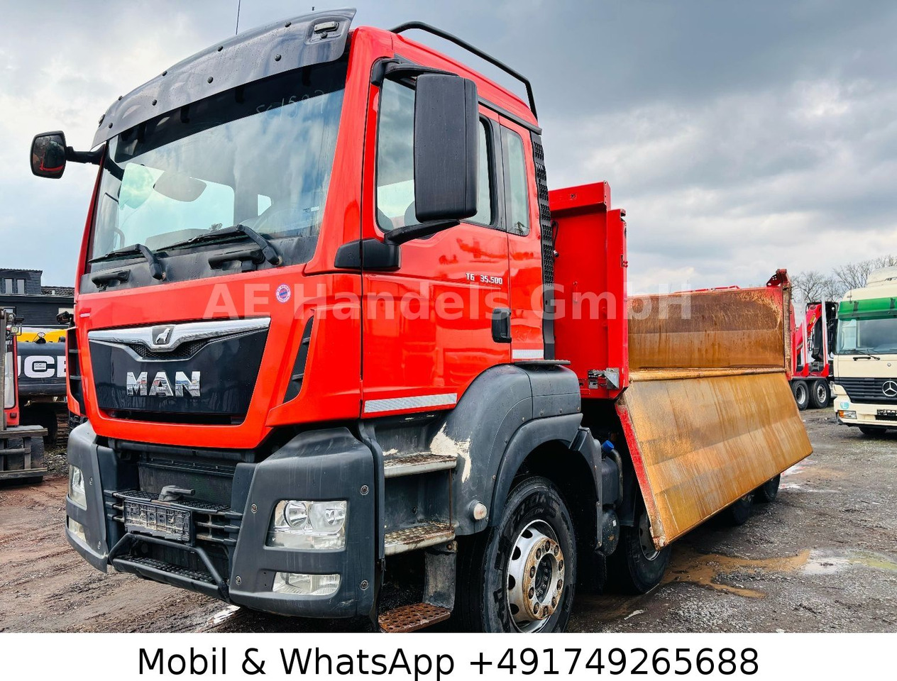 MAN TGS 35.500 M BB 8x4 *Intarder/Bordmatik/16m³/AP - Camion benne: photos 2 MAN TGS 35.500 M BB 8x4 *Intarder/Bordmatik/16m³/AP - Camion benne: photos 2