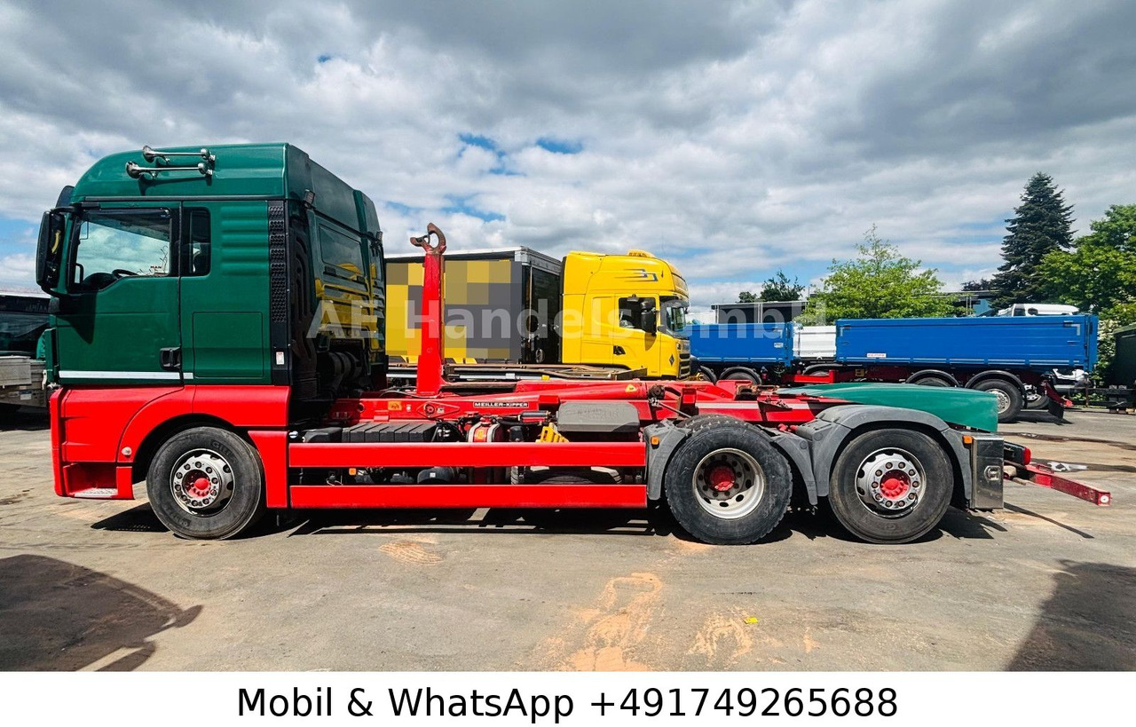 MAN TGX 26.440 XLX BL 6x2 *Retarder/MEILLER-RK-20.65 - Camion ampliroll, Camion grue: photos 5 MAN TGX 26.440 XLX BL 6x2 *Retarder/MEILLER-RK-20.65 - Camion ampliroll, Camion grue: photos 5