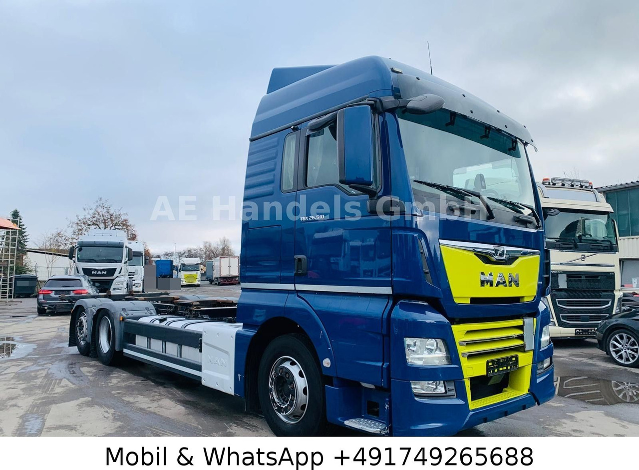 MAN TGX 26.510 XLX LL 6x2 BDF *Retarder/ACC/AHK/Lift - Camion porte-conteneur/ Caisse mobile: photos 1 MAN TGX 26.510 XLX LL 6x2 BDF *Retarder/ACC/AHK/Lift - Camion porte-conteneur/ Caisse mobile: photos 1