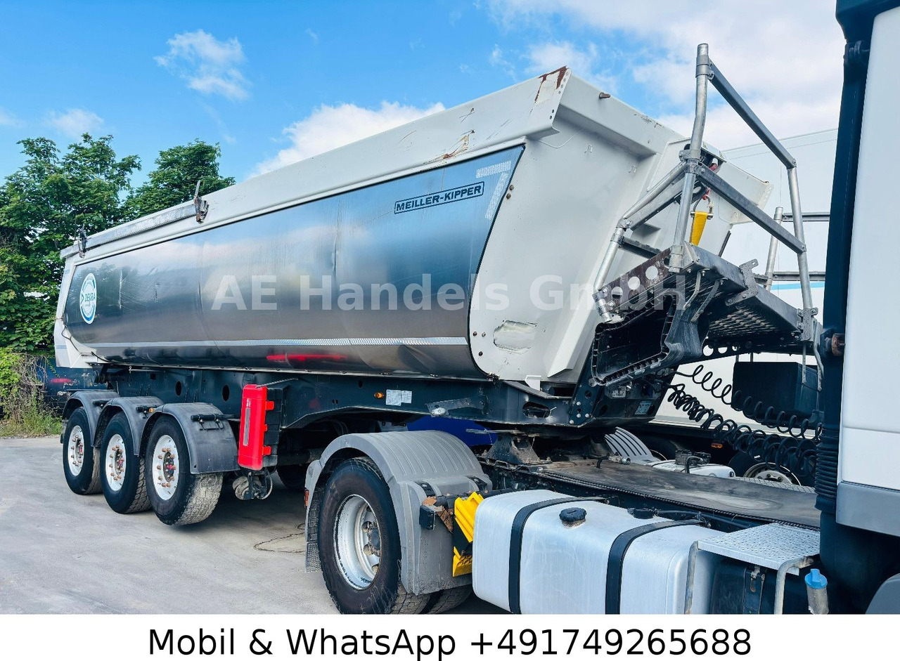 Meiller KISA 3 Iso Stahl *24m³ / 1.Liftachse / Alcoa - Semi-remorque benne: photos 1 Meiller KISA 3 Iso Stahl *24m³ / 1.Liftachse / Alcoa - Semi-remorque benne: photos 1