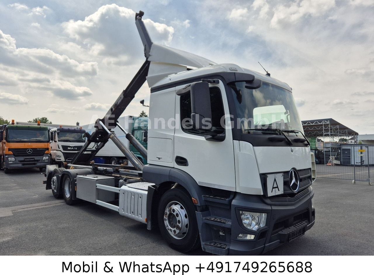 Mercedes-Benz Actros IV 2543 LL L Meiller RS-21-70 *Lenk+Lift - Camion ampliroll: photos 1 Mercedes-Benz Actros IV 2543 LL L Meiller RS-21-70 *Lenk+Lift - Camion ampliroll: photos 1