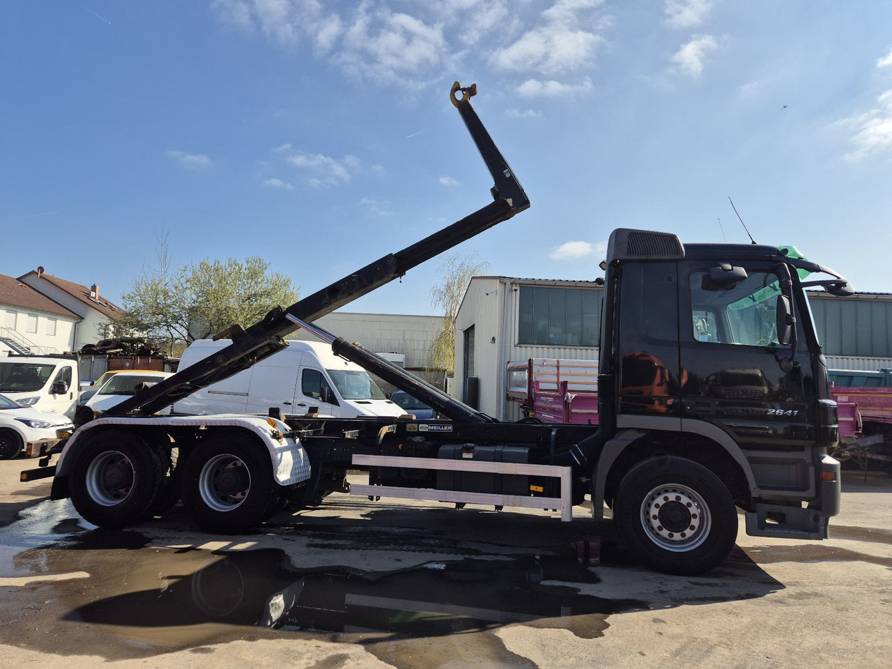 Mercedes-Benz Actros MP2 2641 M BL 6x4*MEILLER-RK-20.67/Analog - Camion ampliroll: photos 3 Mercedes-Benz Actros MP2 2641 M BL 6x4*MEILLER-RK-20.67/Analog - Camion ampliroll: photos 3