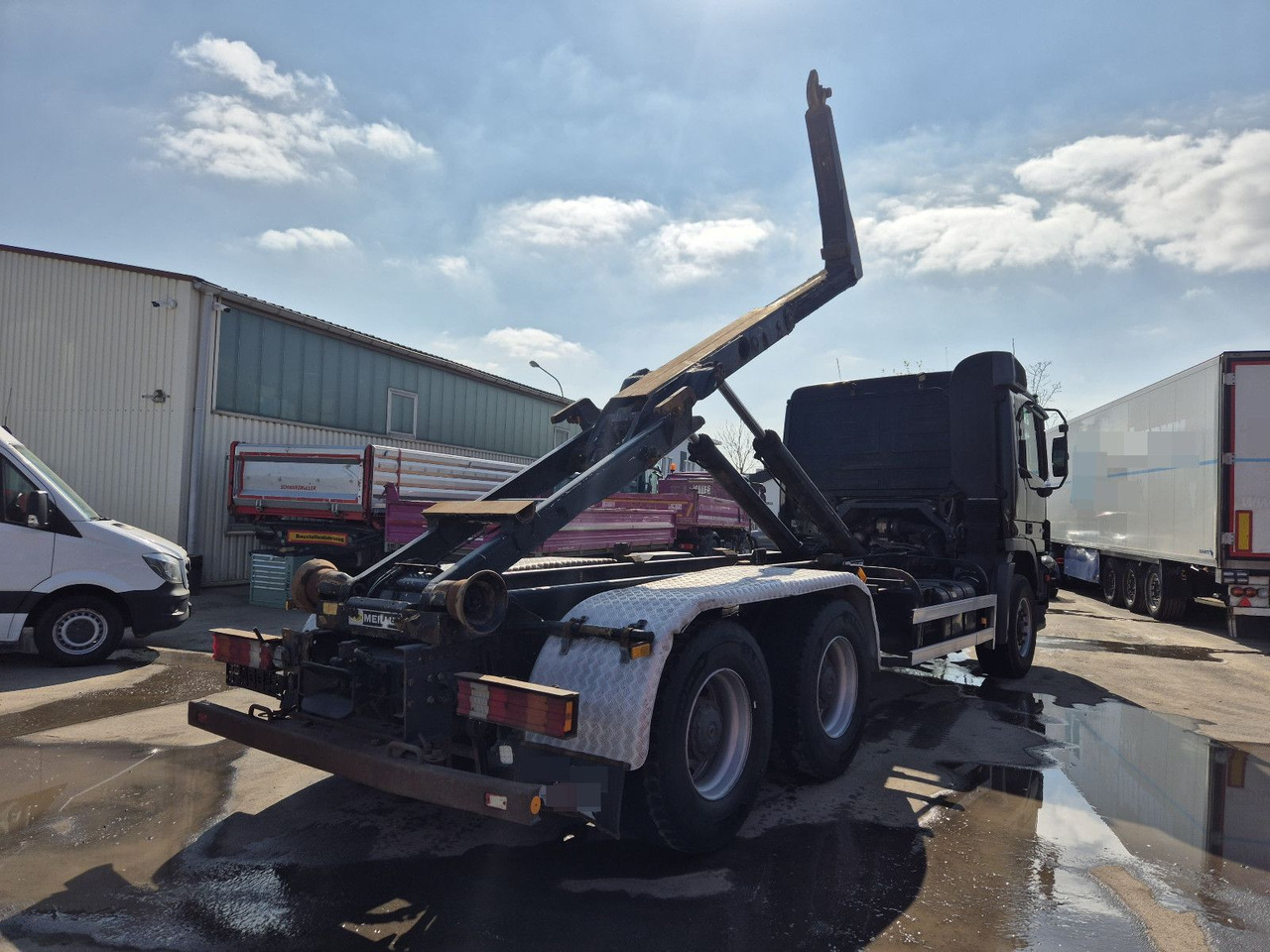 Mercedes-Benz Actros MP2 2641 M BL 6x4*MEILLER-RK-20.67/Analog - Camion ampliroll: photos 4 Mercedes-Benz Actros MP2 2641 M BL 6x4*MEILLER-RK-20.67/Analog - Camion ampliroll: photos 4