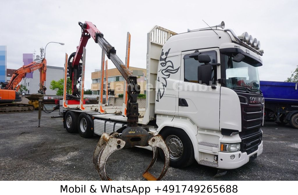 Scania R580 V8 Highline Palfinger-M120L97 *Retarder/ACC - Camion grumier, Camion grue: photos 1 Scania R580 V8 Highline Palfinger-M120L97 *Retarder/ACC - Camion grumier, Camion grue: photos 1