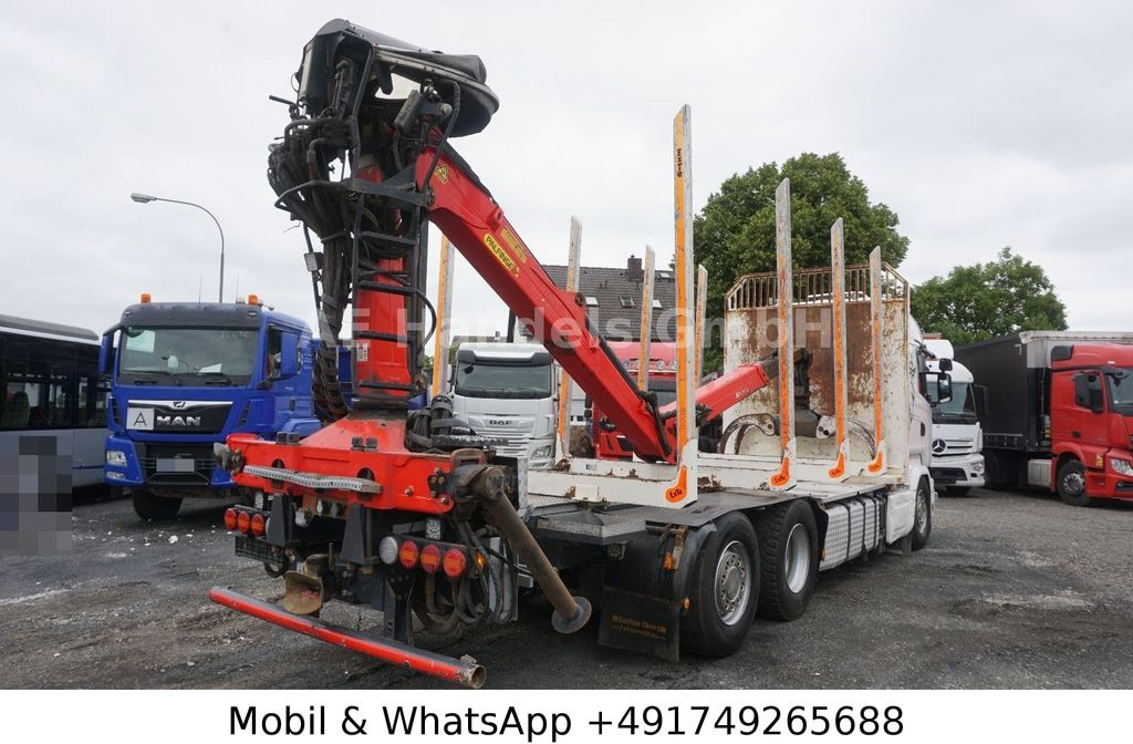 Scania R580 V8 Highline Palfinger-M120L97 *Retarder/ACC - Camion grue, Camion grumier: photos 4 Scania R580 V8 Highline Palfinger-M120L97 *Retarder/ACC - Camion grue, Camion grumier: photos 4