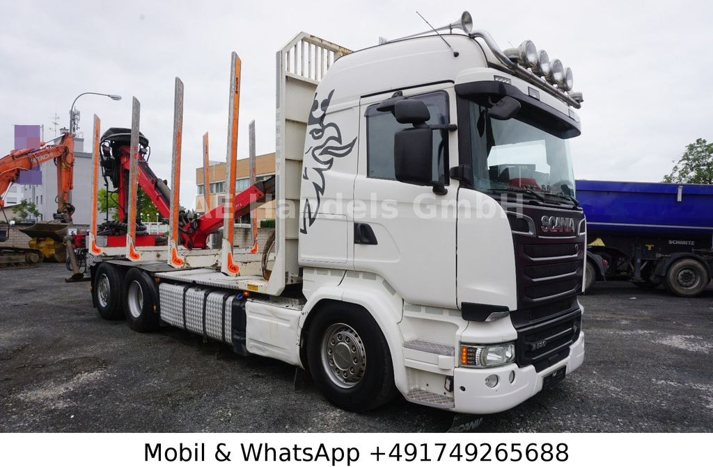 Scania R580 V8 Highline Palfinger-M120L97 *Retarder/ACC - Camion grue, Camion grumier: photos 2 Scania R580 V8 Highline Palfinger-M120L97 *Retarder/ACC - Camion grue, Camion grumier: photos 2