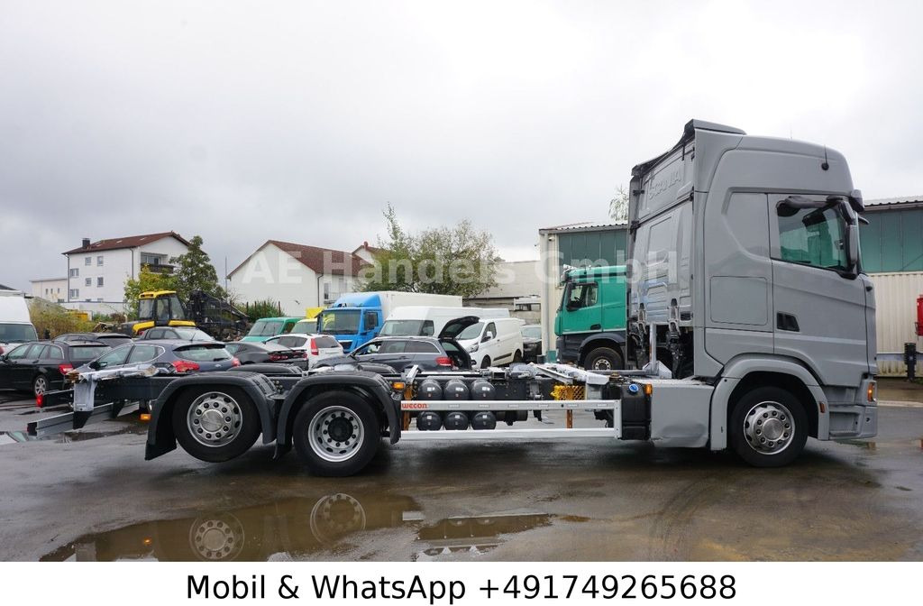 Scania S450 HighLine LL *Retarder/BDF/Lenk+Lift/ACC/LDW - Camion porte-conteneur/ Caisse mobile: photos 2 Scania S450 HighLine LL *Retarder/BDF/Lenk+Lift/ACC/LDW - Camion porte-conteneur/ Caisse mobile: photos 2