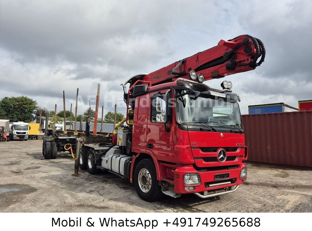 Mercedes-Benz Actros III 2660 L BL 6x4 *Retarder/AP/Palfinger - Tracteur routier: photos 1 Mercedes-Benz Actros III 2660 L BL 6x4 *Retarder/AP/Palfinger - Tracteur routier: photos 1