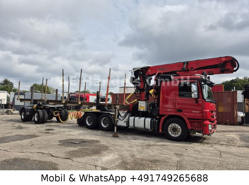 Mercedes-Benz Actros III 2660 L BL 6x4 *Retarder/AP/Palfinger - Tracteur routier: photos 2 Mercedes-Benz Actros III 2660 L BL 6x4 *Retarder/AP/Palfinger - Tracteur routier: photos 2