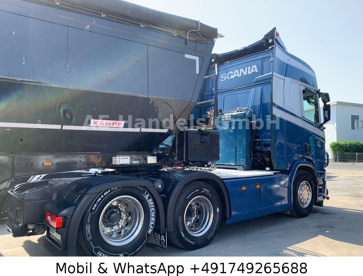 Scania R580 V8 HighLine 6x2*Retarder/Hydr/66To/Lift/ACC - Tracteur routier: photos 3 Scania R580 V8 HighLine 6x2*Retarder/Hydr/66To/Lift/ACC - Tracteur routier: photos 3