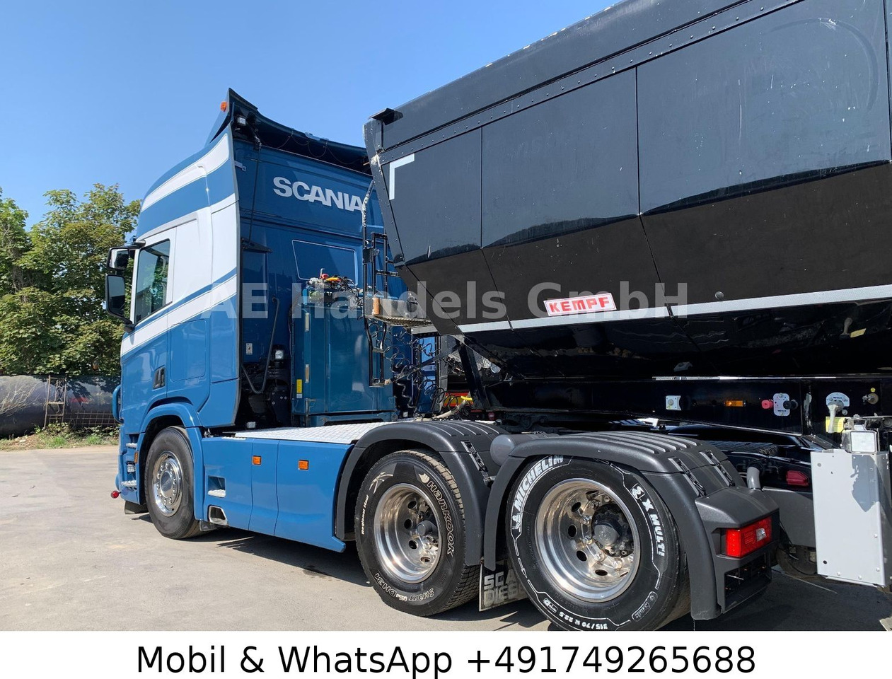 Scania R580 V8 HighLine 6x2*Retarder/Hydr/66To/Lift/ACC - Tracteur routier: photos 2 Scania R580 V8 HighLine 6x2*Retarder/Hydr/66To/Lift/ACC - Tracteur routier: photos 2