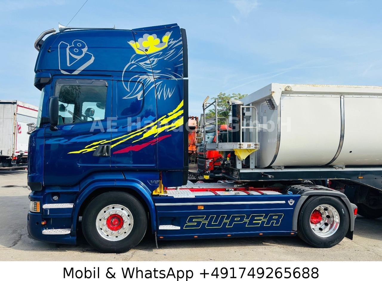 Scania R580 V8 TopLine LL *Retarder/Standklima/Hydr. - Tracteur routier: photos 5 Scania R580 V8 TopLine LL *Retarder/Standklima/Hydr. - Tracteur routier: photos 5