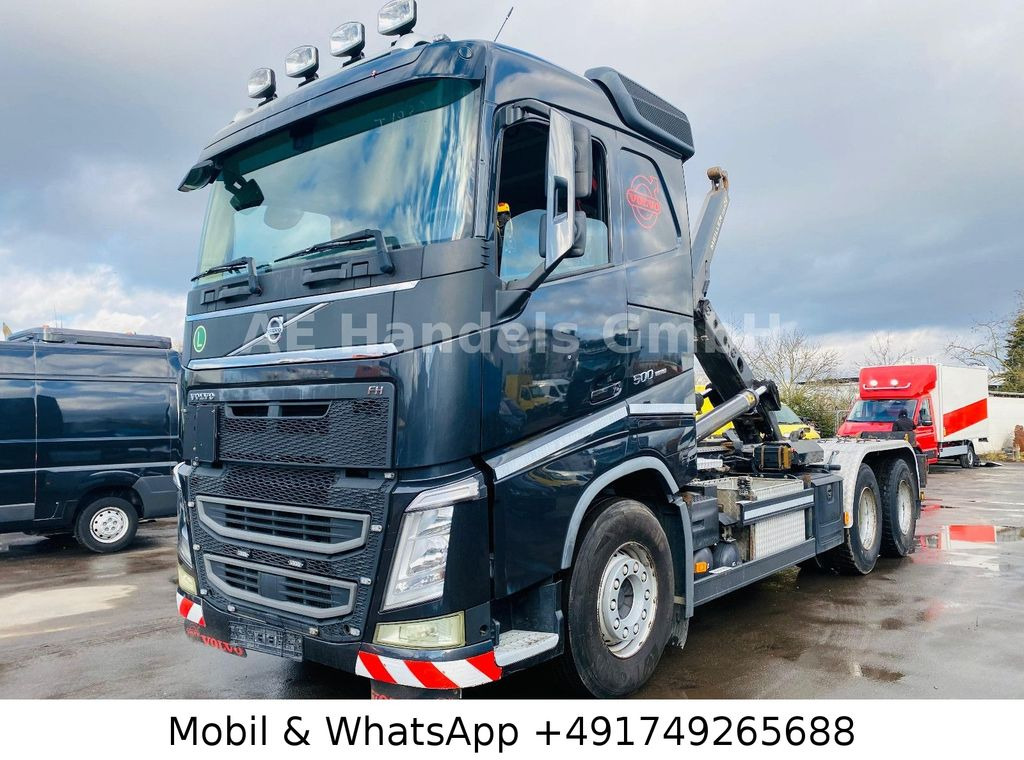 Volvo FH 500 6x4 LL MEILLER-RS21 *Retard/ACC/LDW/AHK - Camion ampliroll: photos 1 Volvo FH 500 6x4 LL MEILLER-RS21 *Retard/ACC/LDW/AHK - Camion ampliroll: photos 1