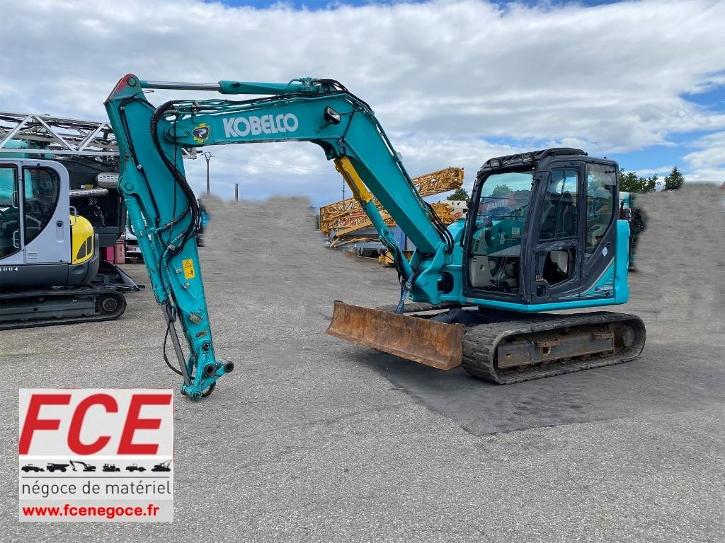 Kobelco SK85 MSR-3E / Certificat CE endommagée - Mini pelle: photos 1 Kobelco SK85 MSR-3E / Certificat CE endommagée - Mini pelle: photos 1
