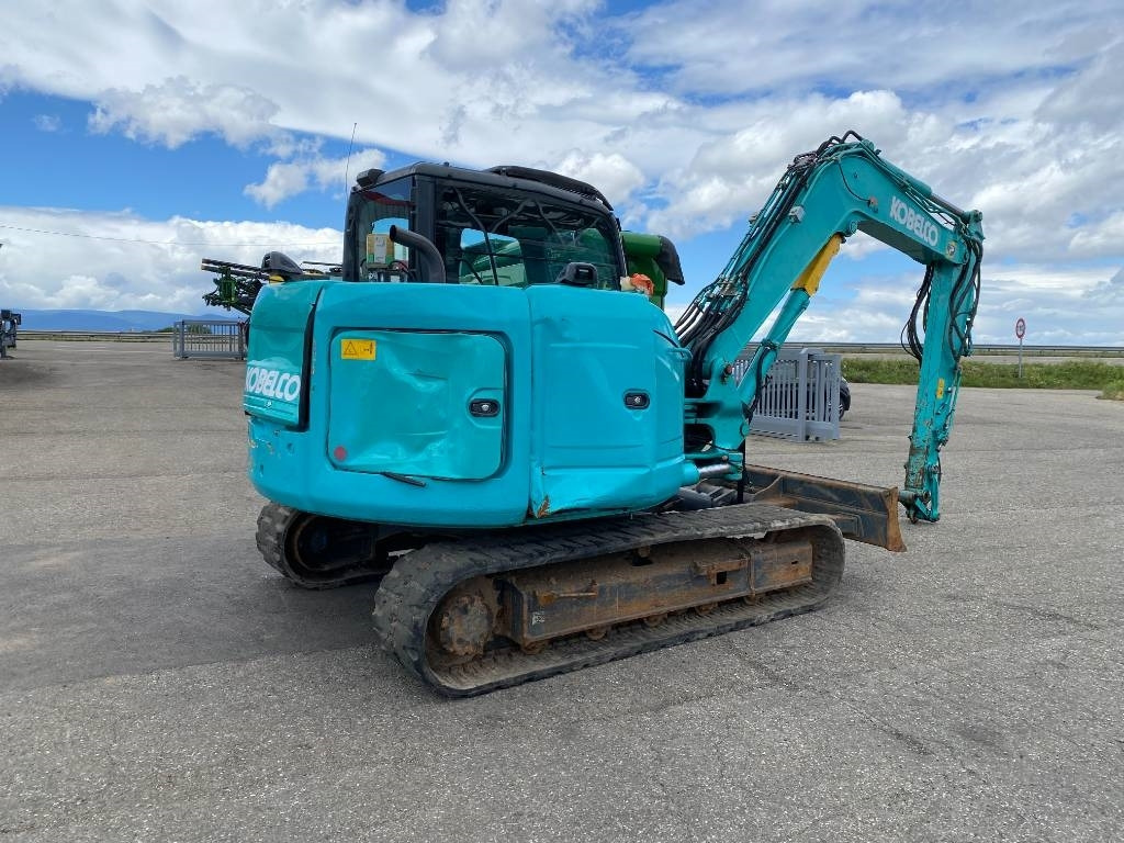 Kobelco SK85 MSR-3E / Certificat CE endommagée - Mini pelle: photos 4 Kobelco SK85 MSR-3E / Certificat CE endommagée - Mini pelle: photos 4
