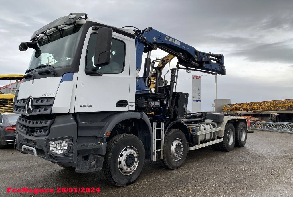 Mercedes-Benz AROCS 3243 /HIAB Origine Française - Camion ampliroll: photos 1 Mercedes-Benz AROCS 3243 /HIAB Origine Française - Camion ampliroll: photos 1
