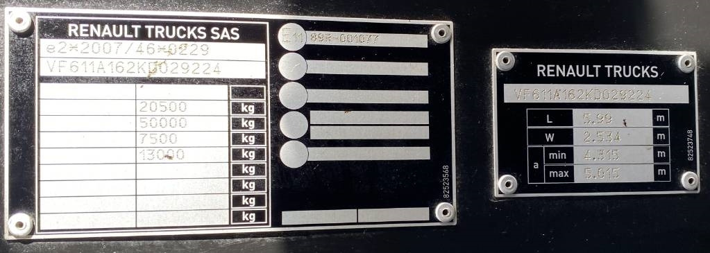 Tracteur routier Renault T 460DTI 11 RETARDER Carte Grise Française: photos 8